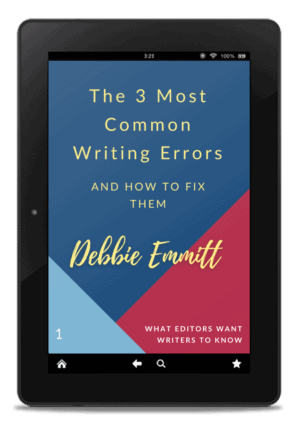 The 3 Most Common Writing Errors and how to fix them by Debbie Emmitt