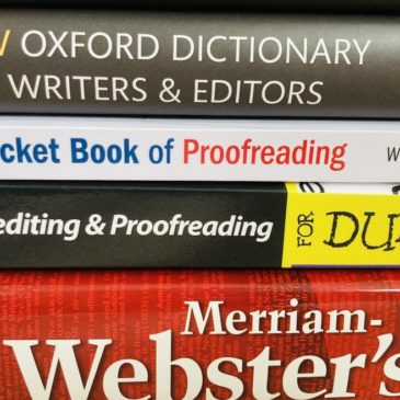 Best books for editors and proofreaders