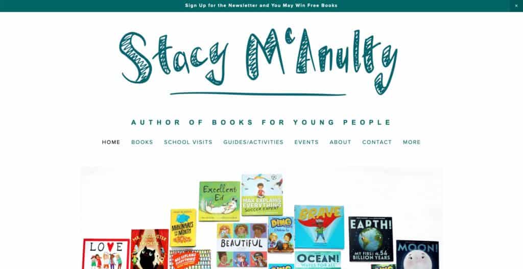 Stacy McAnulty homepage