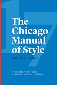 The Chicago Manual of Style Seventeenth Edition