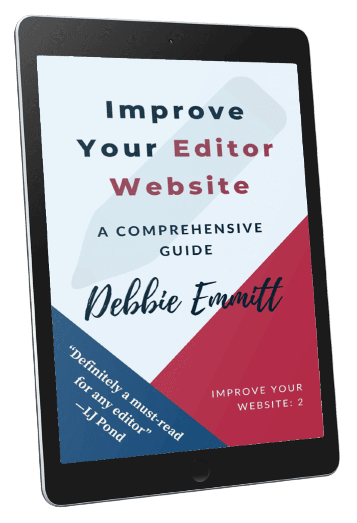 Improve Your Editor Website, a comprehensive guide, by Debbie Emmitt