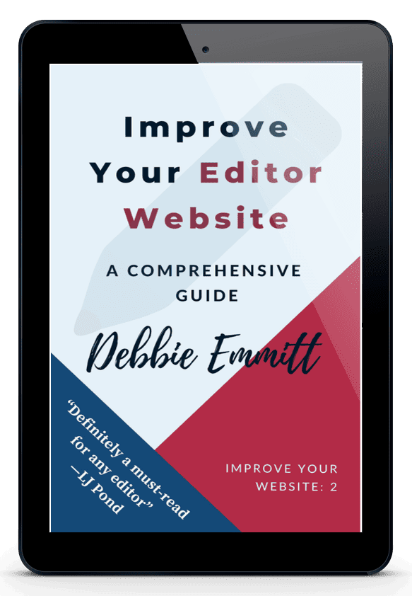 Improve Your Editor Website, a comprehensive guide, by Debbie Emmitt