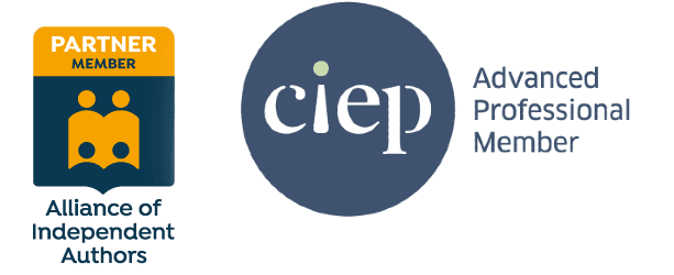 Partner Member of the Alliance of Independent Authors and CIEP Advanced Professional Member